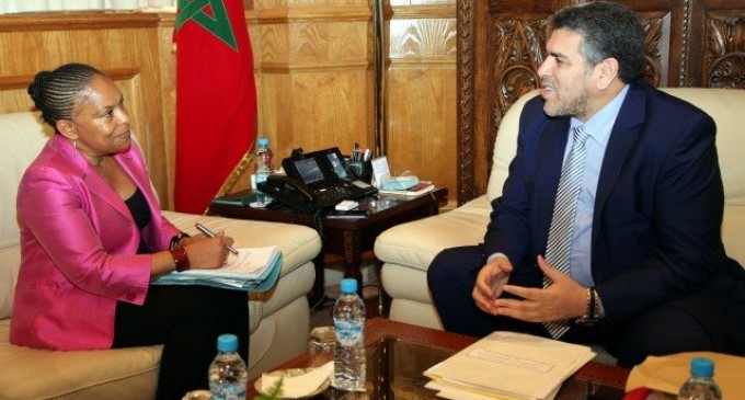 Maroc-France : Ramid s'entretient avec Taubira, Bartelone et Larcher
