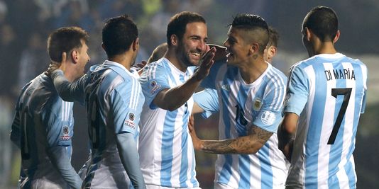 L'Argentine en finale de la Copa America