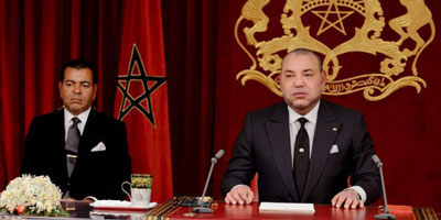 Le Roi Mohammed VI à Ryad le 20 avril