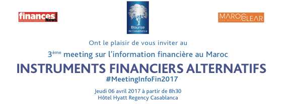 3ème Meeting sur l'information financière : Focus sur les instruments financiers alternatifs