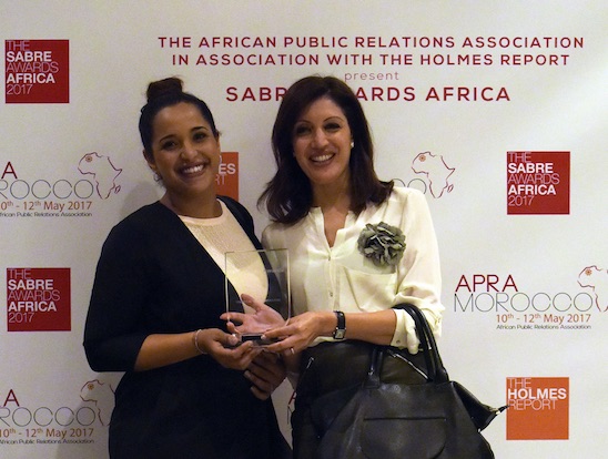 Crédit du Maroc primé aux SABRE Awards Africa