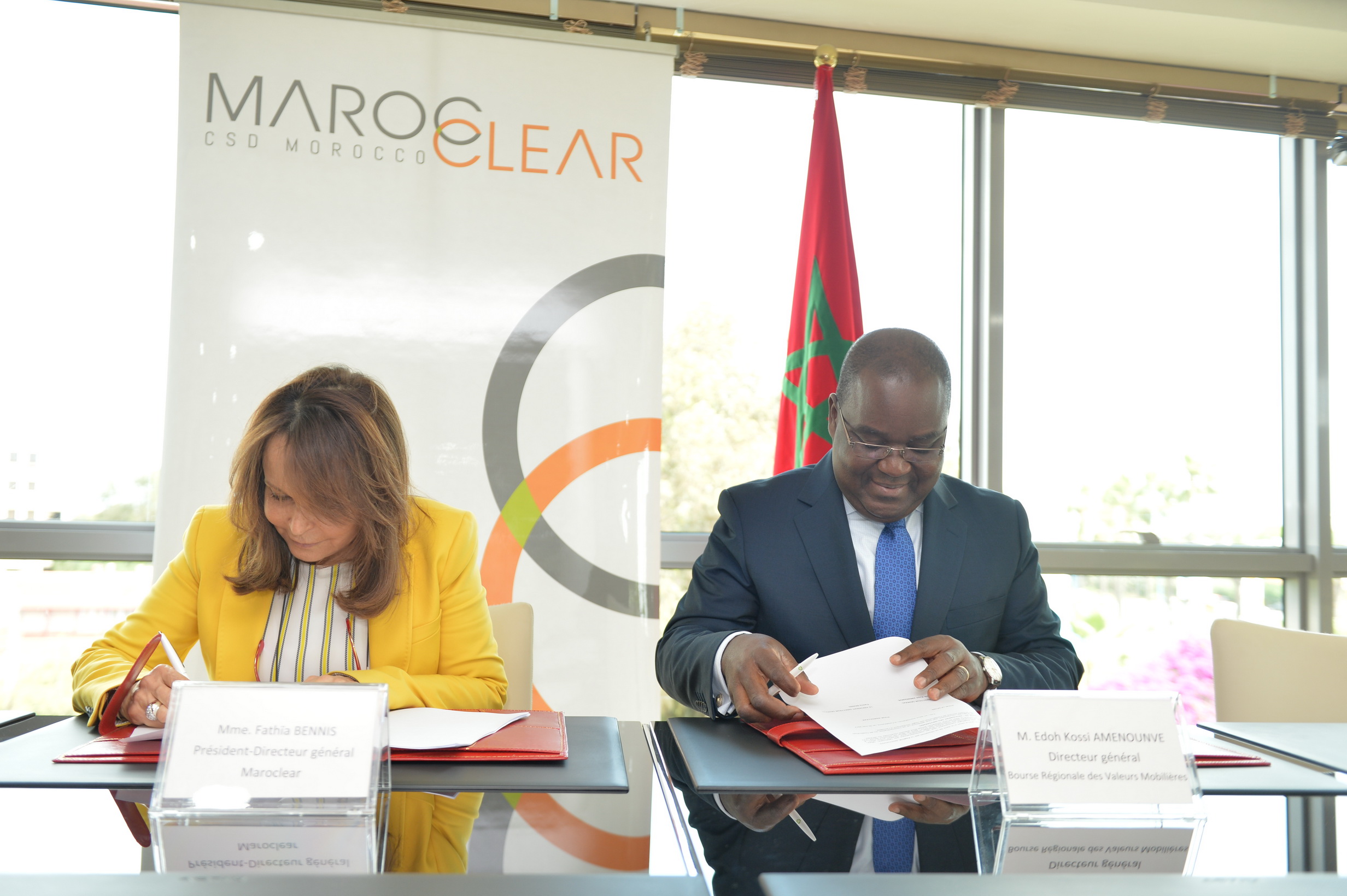 Maroclear consolide son partenariat stratégique avec le dépositaire ivoirien