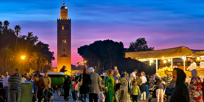 Marrakech plébiscitée par les Français pour l'été 2017