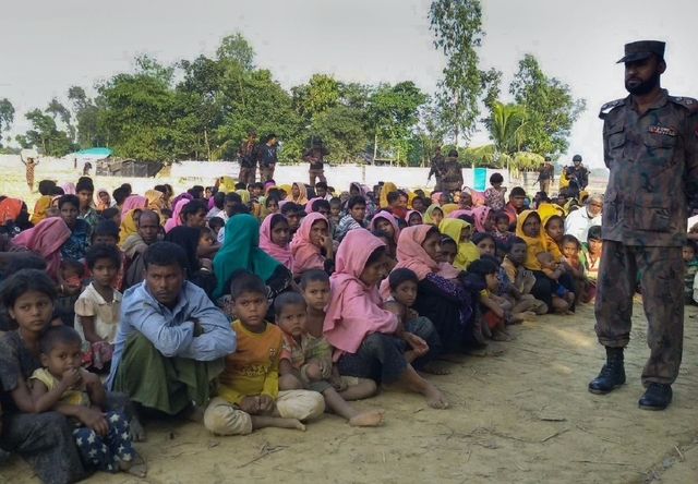 Plus de 123.600 musulmans rohingyas fuient la Birmanie