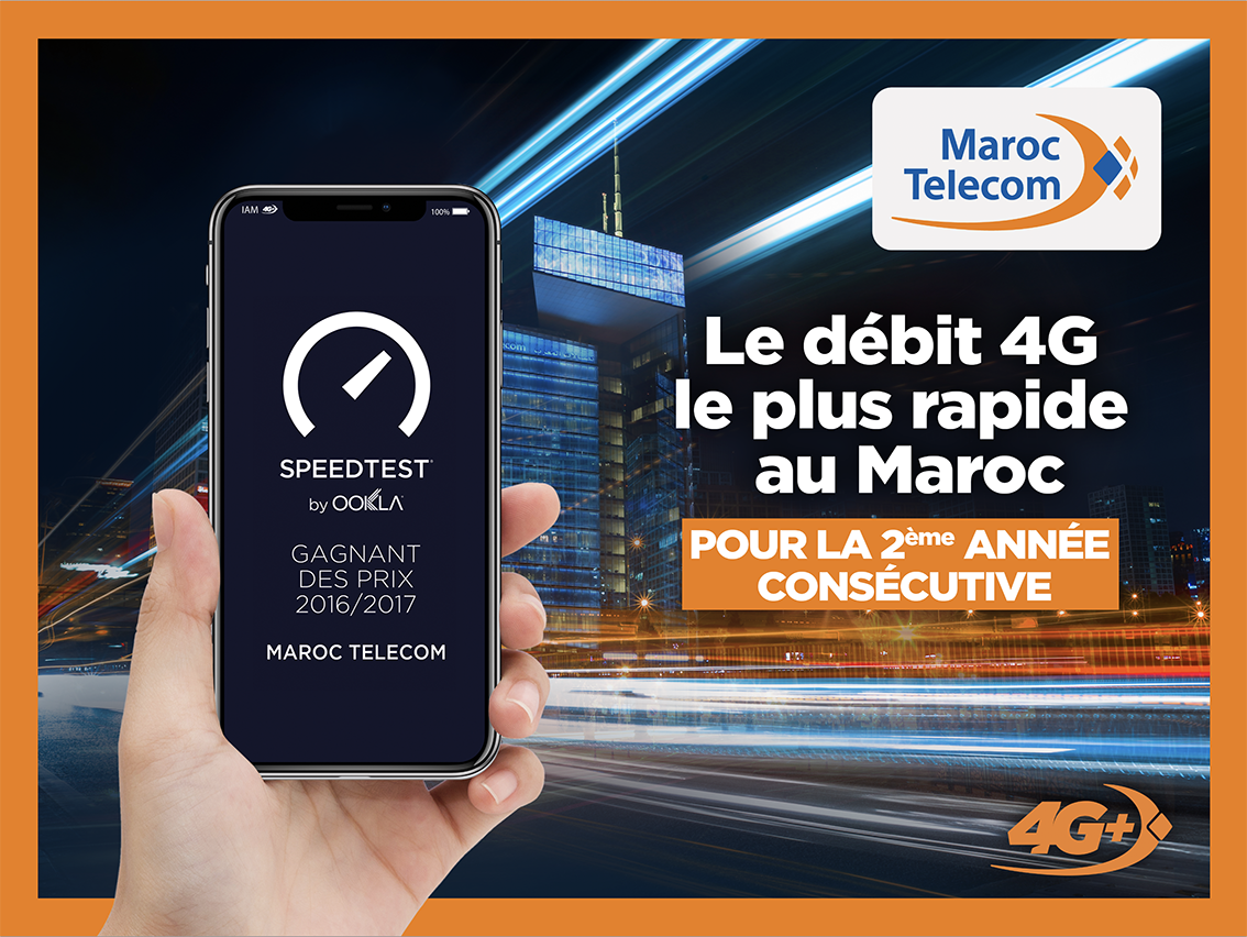 Maroc Telecom décroche le prix du «Meilleur réseau mobile au Maroc»