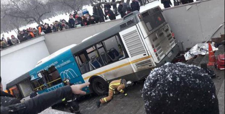 Au moins 5 personnes fauchées par un bus à Moscou