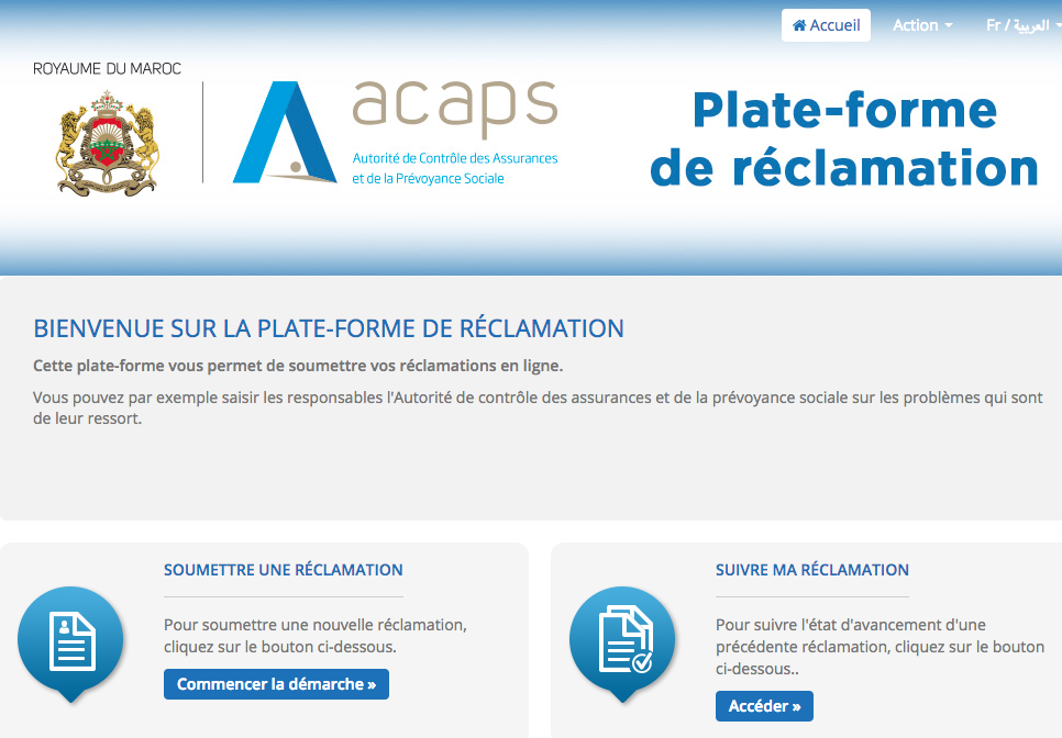 Assurances : L'ACAPS lance une plateforme de gestion des réclamations
