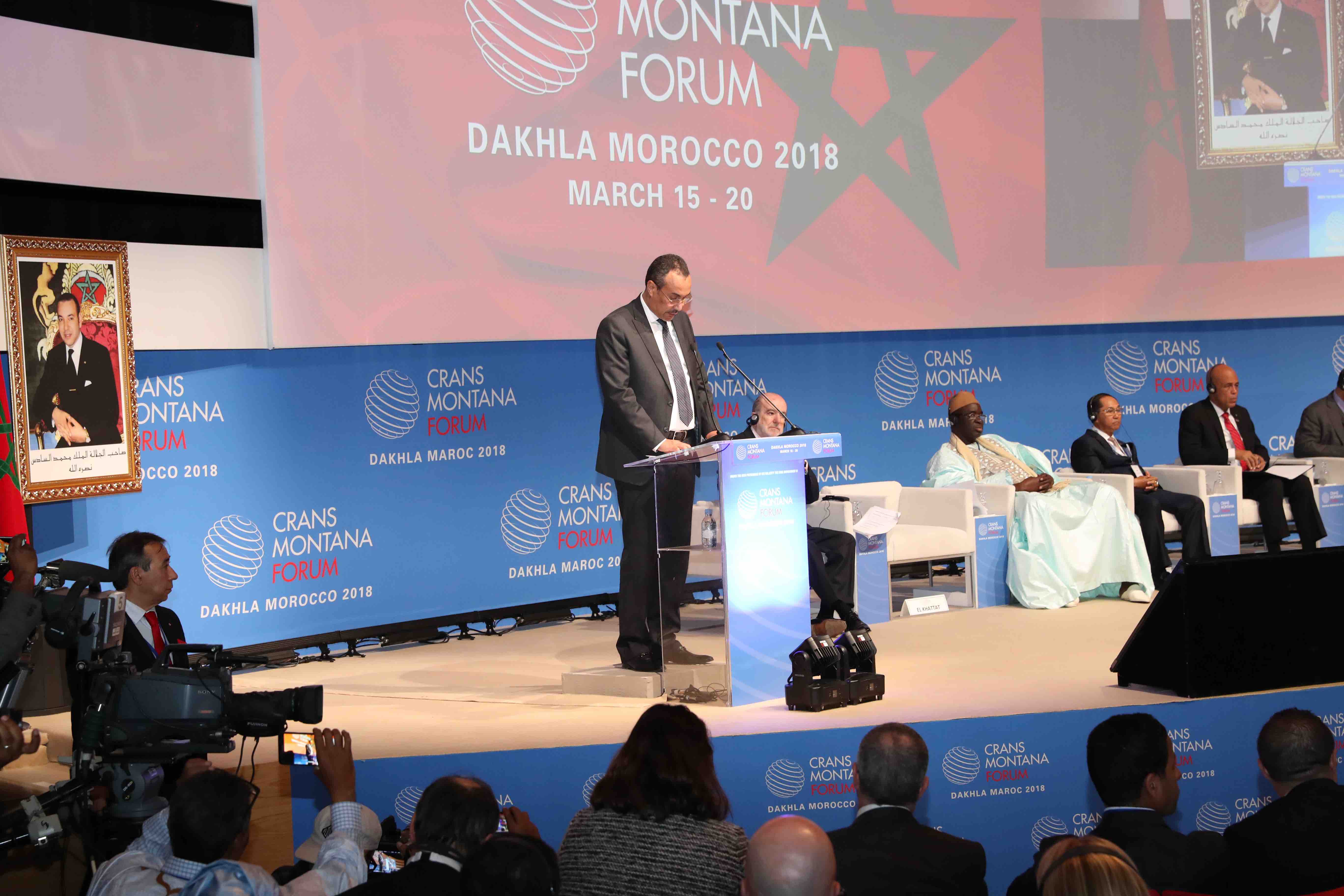 Forum Crans Montana : Le Roi appelle à capitaliser sur la jeunesse africaine