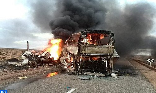 Six morts dans un accident sur l'autoroute Agadir-Marrakech