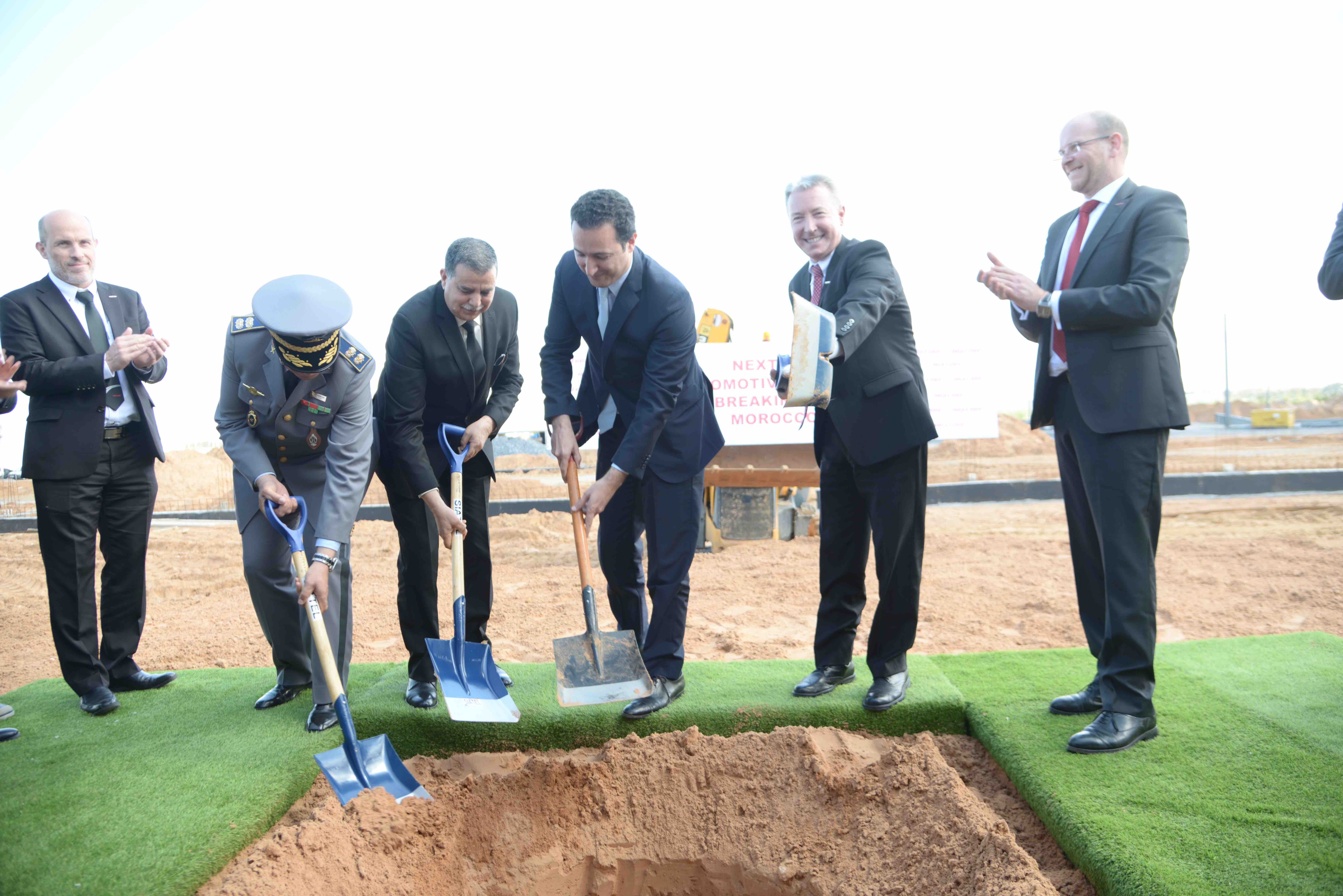 Nexteer Automotive pose la première pierre de sa nouvelle usine à Kenitra