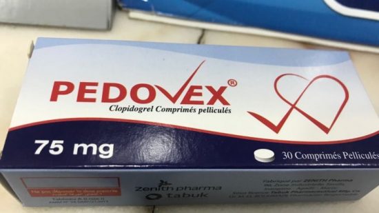 Santé : Retrait du marché du médicament "Pedovex 75 mg" à base du Clopidogrel