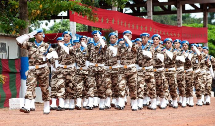 Centrafrique: Les casques bleus marocains participent à la libération de 15 otages