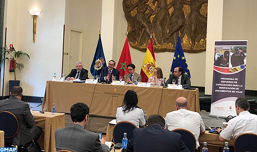 Séminaire de haut niveau à Madrid sur la coopération policière entre le Maroc et l’Espagne