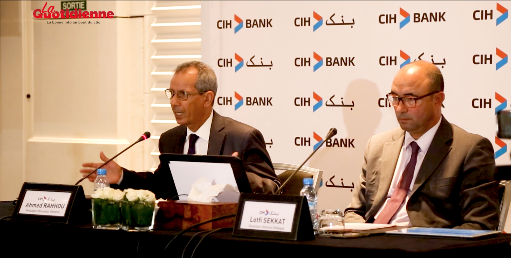 CIH Bank : Ahmed Rahhou commente les bons résultats du 1er semestre