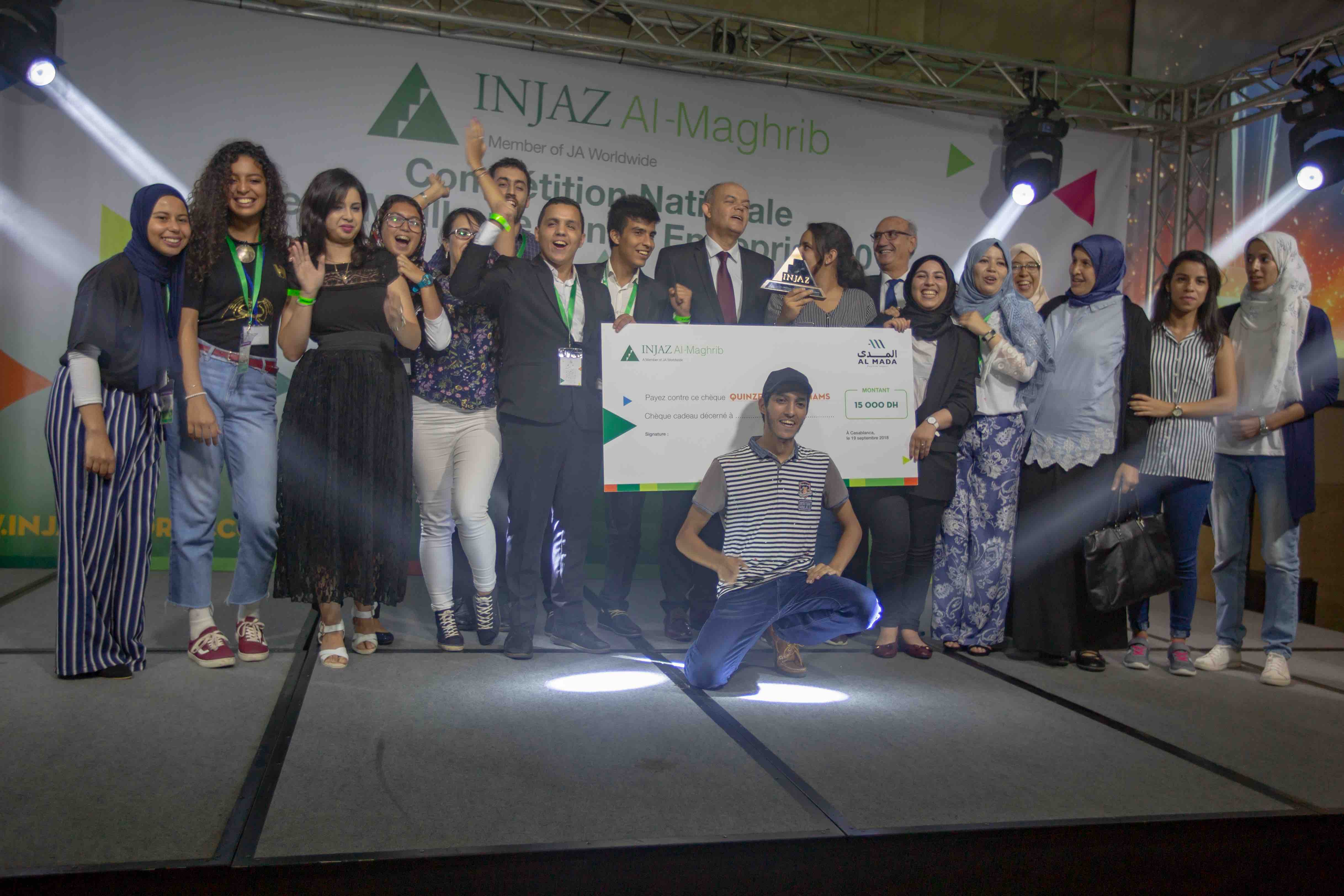 Injaz Al-Maghrib récompense la Meilleure Junior Entreprise 2018