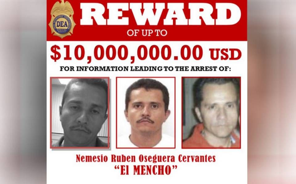 Les USA offrent dix millions de dollars pour arrêter un chef de cartel mexicain