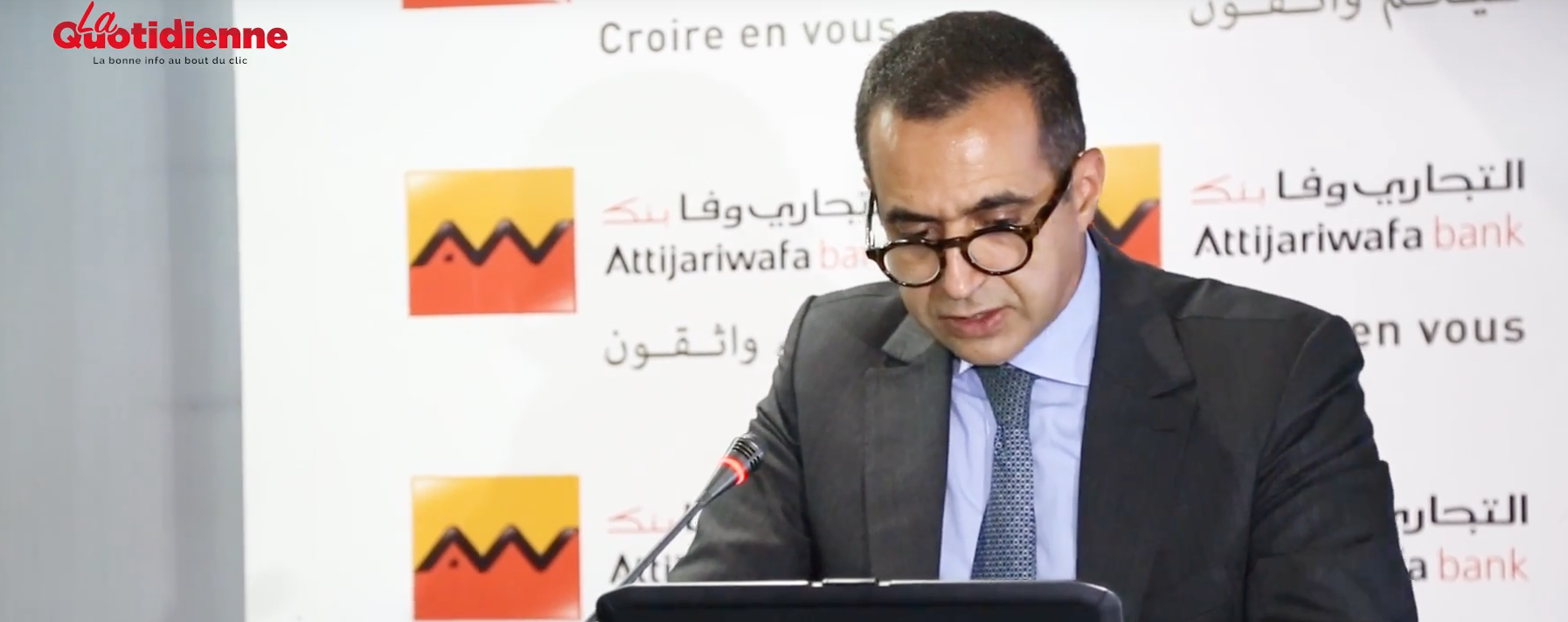 Ismaïl Douiri commente les résultats d'AWB au S1-2018