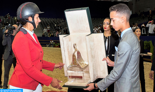 Moulay El Hassan préside la cérémonie de remise du Grand Prix SM le Roi Mohammed VI de saut d'obstacles