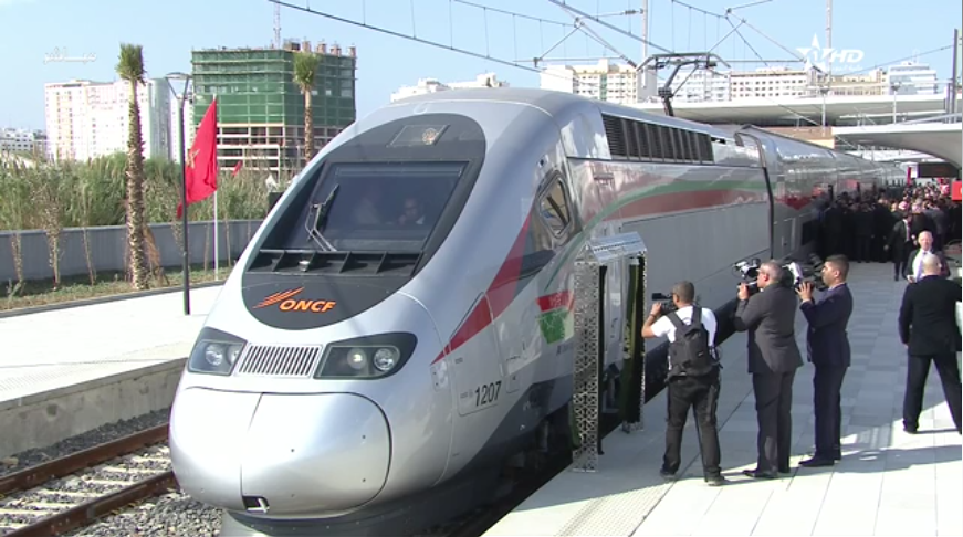Le Roi et Macron inaugurent le TGV Tanger - Casablanca