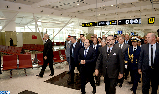Le Roi inaugure le nouveau Terminal 1 de l'aéroport Mohammed V de Casablanca