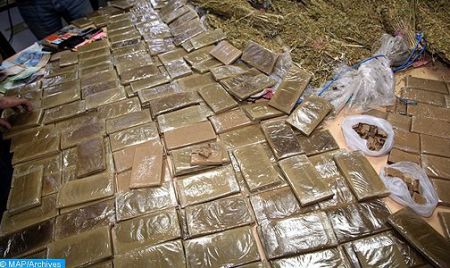 Deux tonnes de drogue saisies à Tétouan