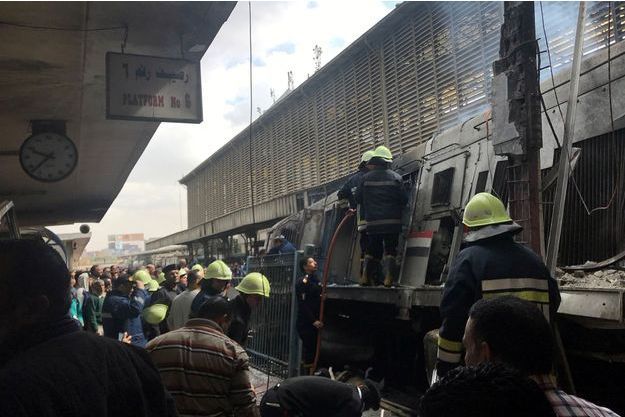Egypte : Au moins 20 morts dans un accident en gare du Caire