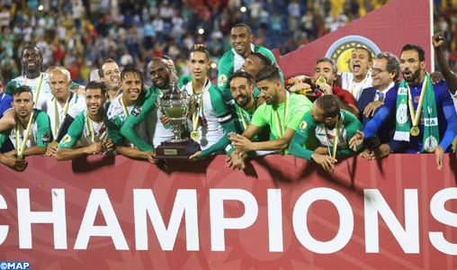 Supercoupe de la CAF : Le Roi félicite le Raja de Casablanca après son sacre