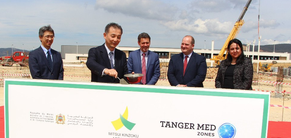 Tanger : Premiers coups de pioche pour l’usine du groupe japonais Mitsui