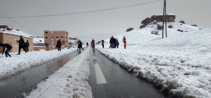 Neige, pluie et rafales de vents durant le week-end au Maroc