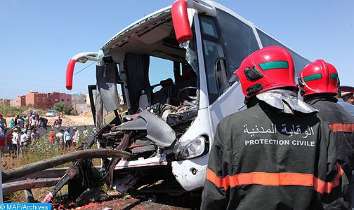 Agadir : Le renversement d'un véhicule fait deux morts