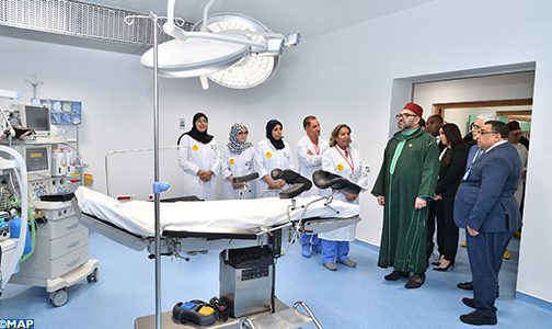 Le Roi inaugure un centre médical de proximité à Casablanca