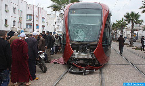 Casablanca : Décès d'un motard dans un accident de Tramway