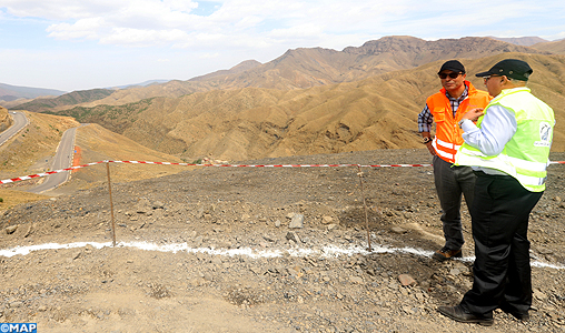Route nationale Marrakech - Ouarzazate : Le point sur ce chantier de 1,8 milliard de DH