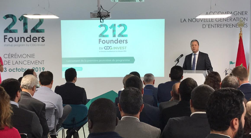 Entrepreneuriat : CDG Invest lance "212 Founders"