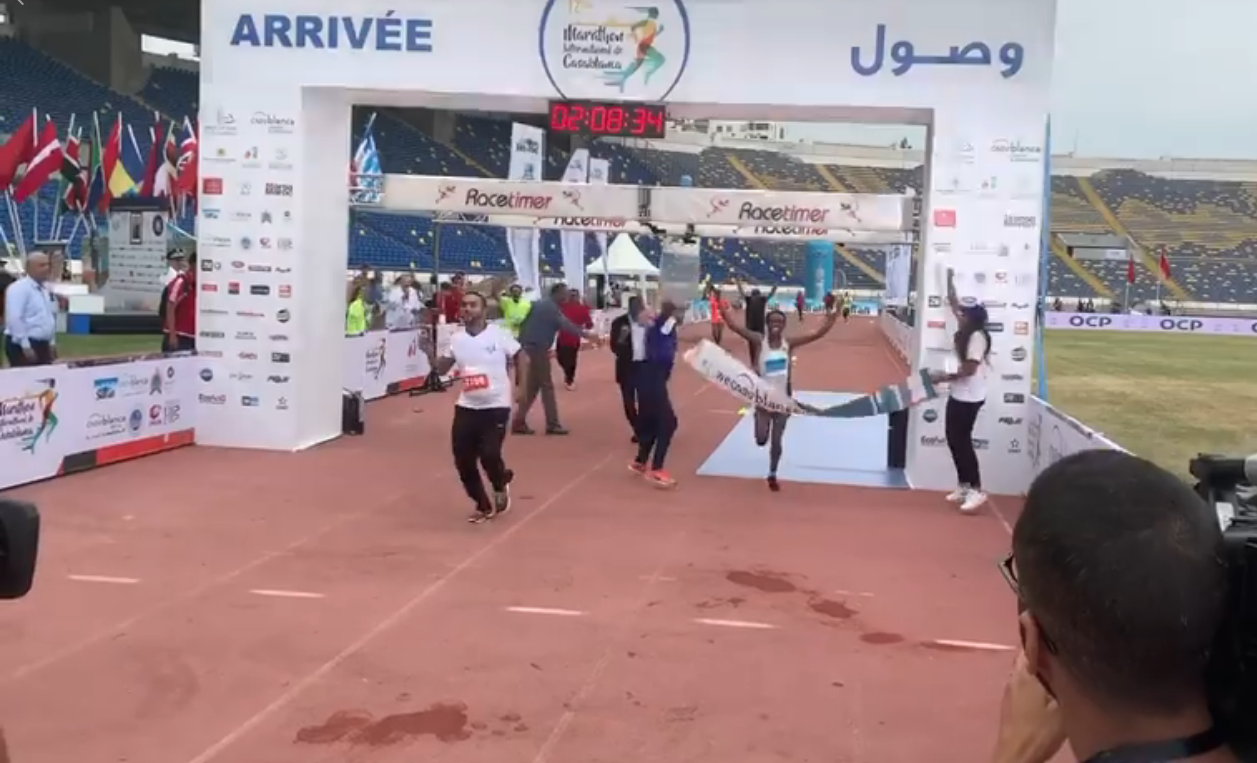 Les Kényans dominent le Marathon de Casablanca, une Marocaine sur le podium