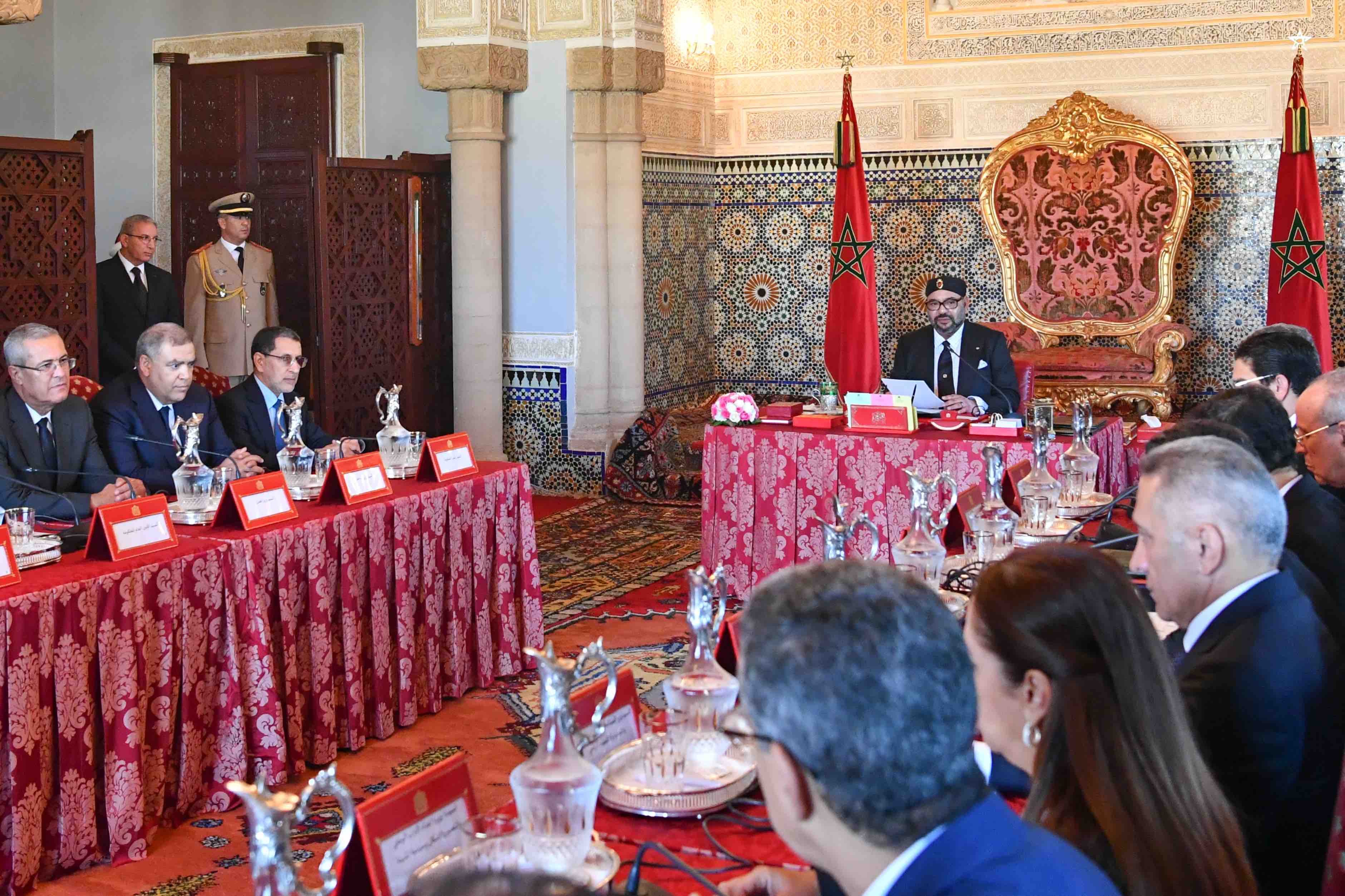 Sa Majesté le Roi préside à Rabat un Conseil des ministres