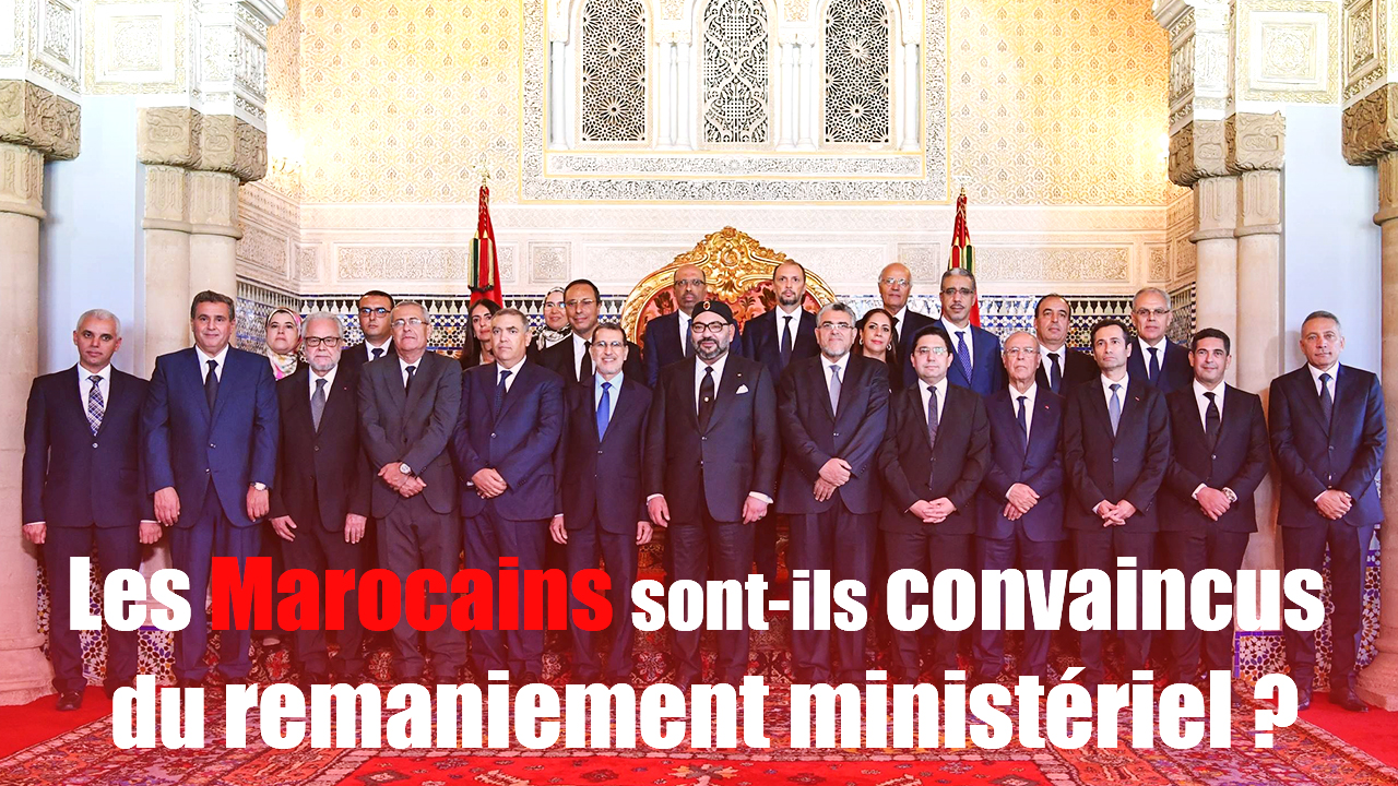 Les Marocains s'expriment sur le remaniement ministériel