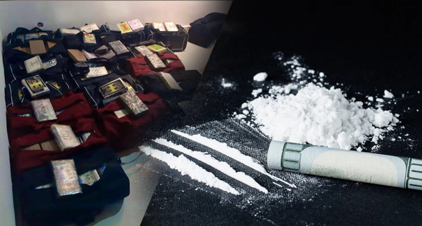 Saisie de 476 kg de cocaïne dans un appartement près de Rabat