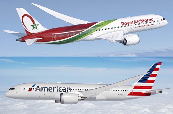RAM-American Airlines : Entrée en vigueur de l'accord de code-share
