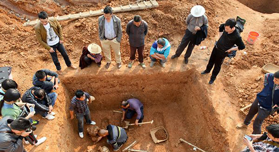 Des tombes datant de plus de 1.800 ans découvertes en Chine