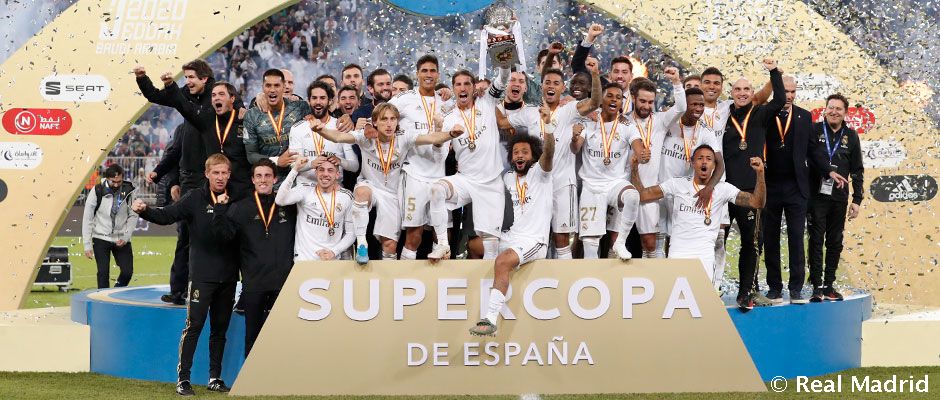 Supercoupe d'Espagne : Le Real Madrid décroche son 11ème titre contre l'Atlético Madrid