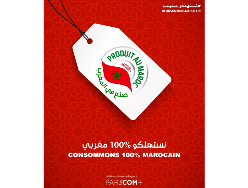L’agence PAR3 COM lance sa campagne de sensibilisation 360° « consommer marocain »