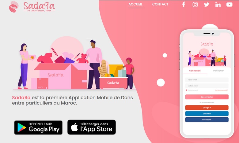 Sada9a : La première application marocaine de dons entre particuliers