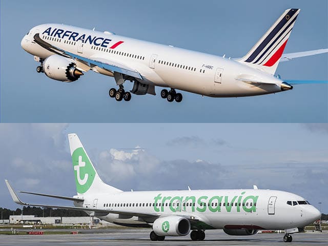 Air France et Transavia assureront les vols Maroc-France du 3 au 10 août