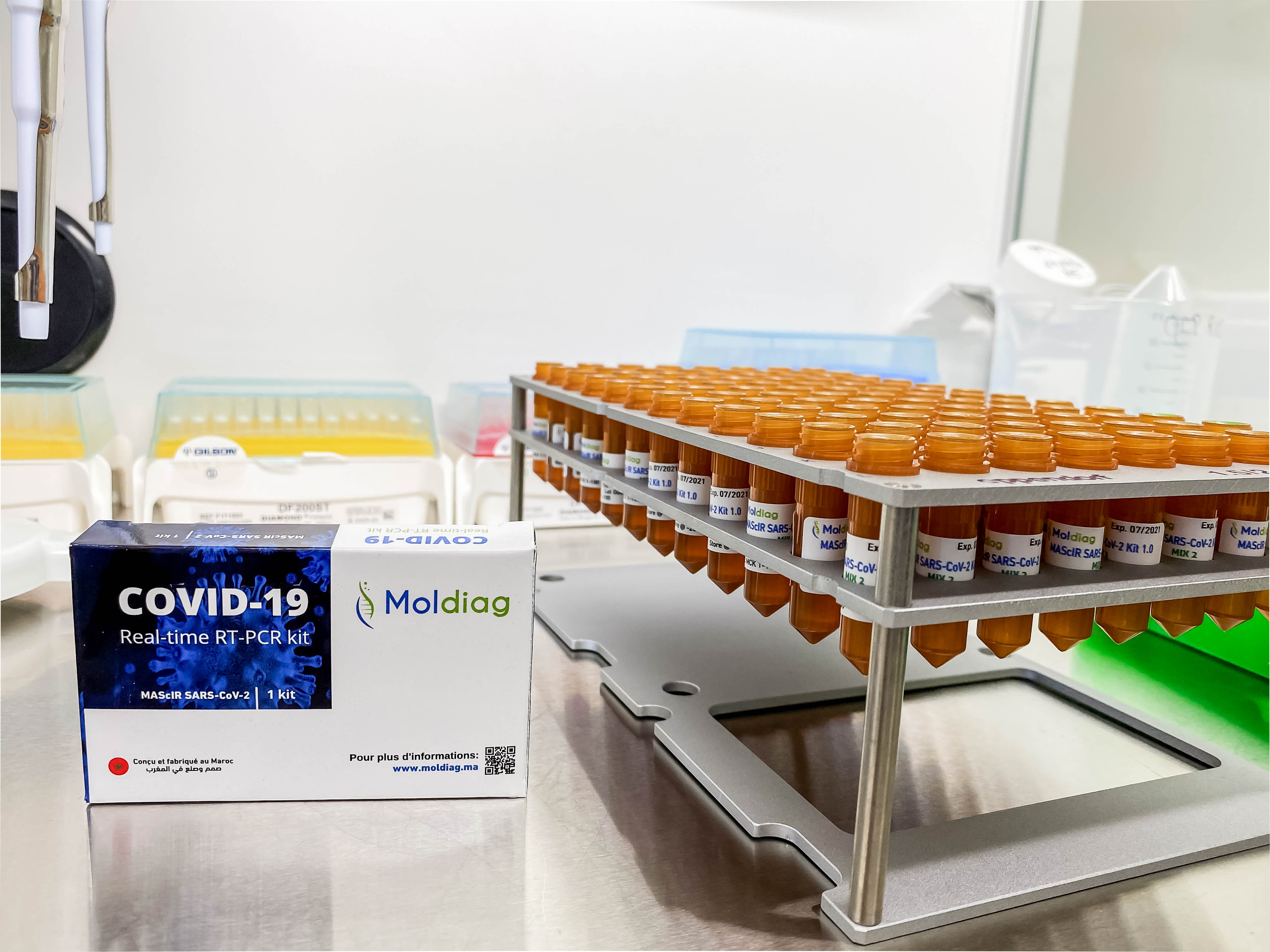 Covid-19 : MAScIR lance la production à grande échelle du test PCR 100% marocain
