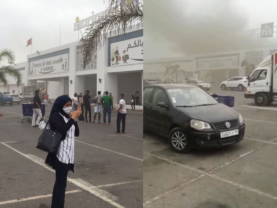 Rabat : Des bâtiments de Marjane Hay Riad prennent feu