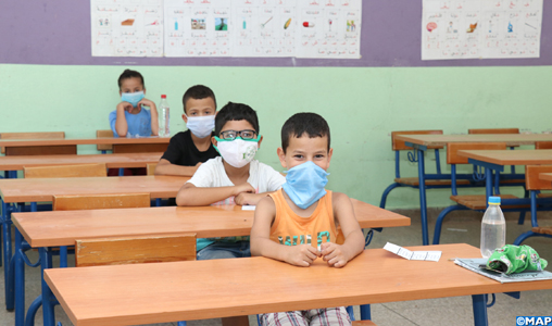 Covid-19 Maroc : 1.708 élèves et 1.767 enseignants contaminés