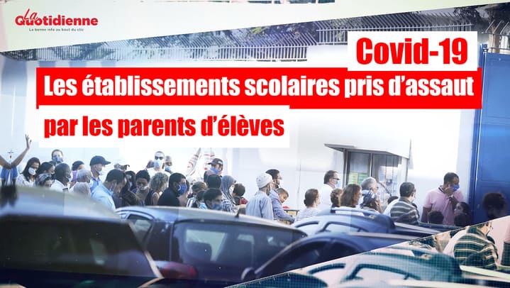 VIDEO. Covid-19/Casablanca : Les établissements scolaires pris d’assaut par les parents d’élèves