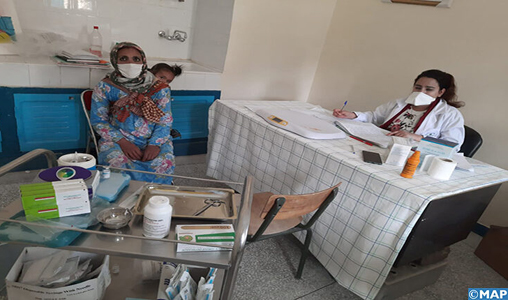 Vague de froid/Azilal : Déploiement d’une unité médicale mobile à Ouaouizeght