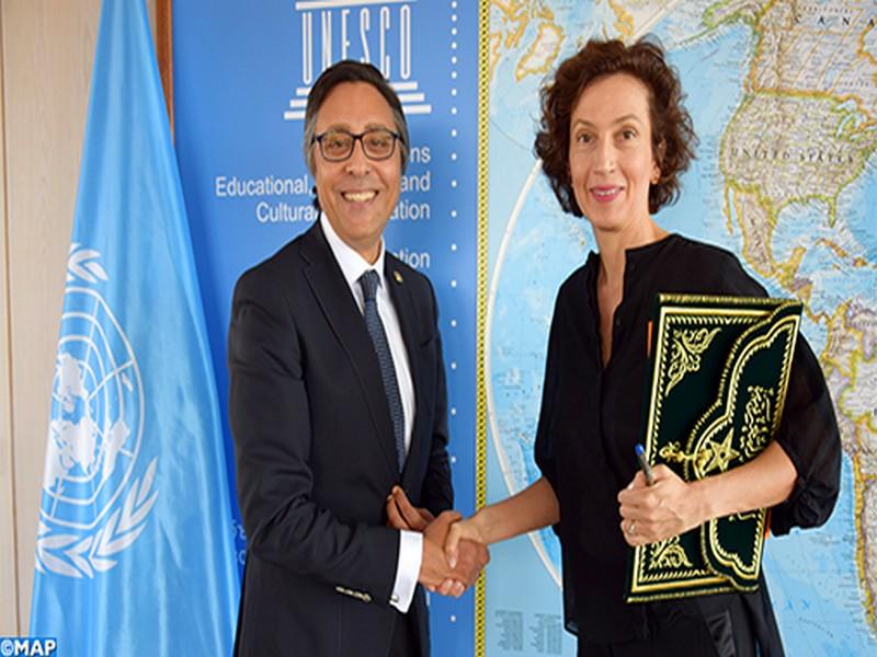Le Maroc soutient la candidature d'Audrey Azoulay pour un second mandat à la tête de l'Unesco